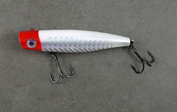  MirrOLure Popa Dog Lure, Fluorescent Chartreuse Back