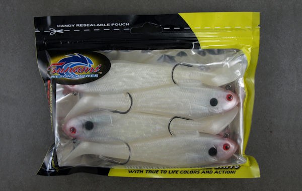 Tsunami Swim Shad - 6 - 4 Pack